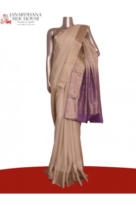Pure Mysore Crepe Silk Saree..