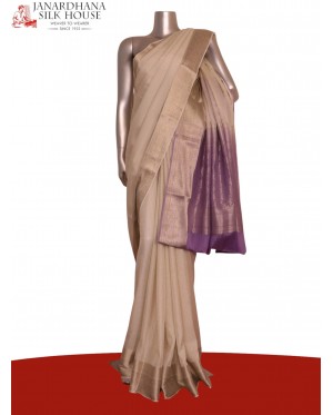 Pure Mysore Crepe Silk Saree..