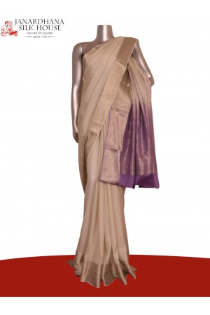 Pure Mysore Crepe Silk Saree