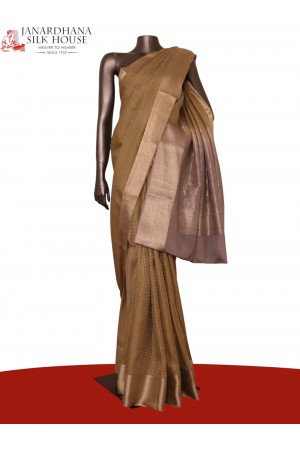 Pure Mysore Crepe Silk Saree