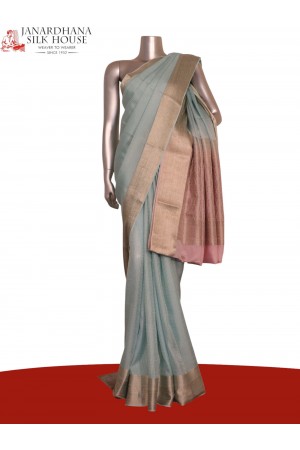 Pure Mysore Crepe Silk Saree