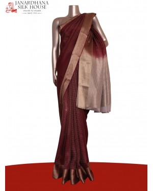 Pure Mysore Crepe Silk Saree..