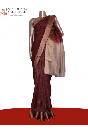 Pure Mysore Crepe Silk Saree