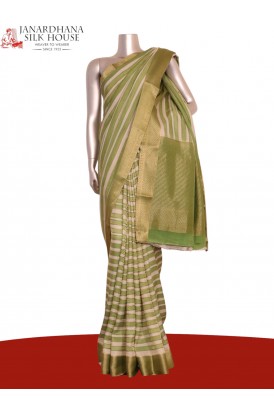 Pure Mysore Crepe Silk Saree..