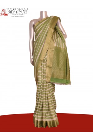 Pure Mysore Crepe Silk Saree