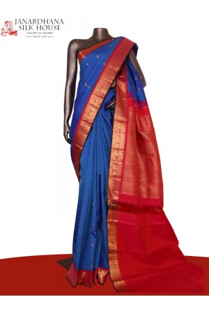 Pure Handloom Kanjeevaram Silk Saree