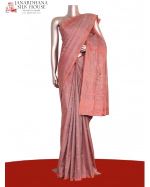 Exquisite Handloom Jamawar Tan..