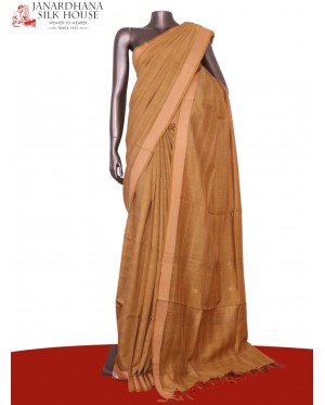 Handloom Pure Tussar Silk Sare..