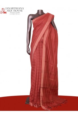 Handloom Pure Tussar Silk Sare..