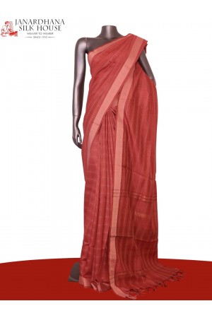 Handloom Pure Tussar Silk Saree Handloom Pure Tussar Silk Saree