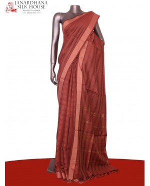 Handloom Pure Tussar Silk Sare..