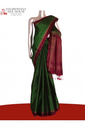 Designer Handloom Soft Silk Sa..