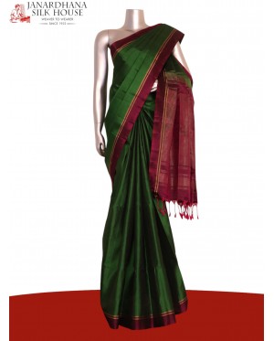 Designer Handloom Soft Silk Sa..