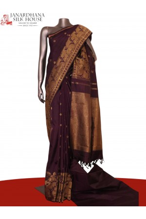 Pure Handloom Kanjeevaram Silk Saree