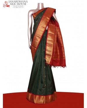 Pure Handloom Kanjeevaram Silk..