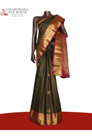 Pure Handloom Kanjeevaram Silk Saree