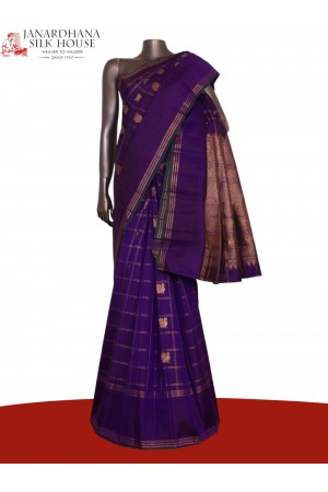 Pure Handloom Kanjeevaram Silk Saree