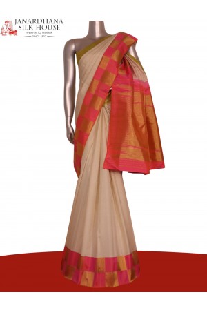 Pure Handloom Kanjeevaram Silk Saree