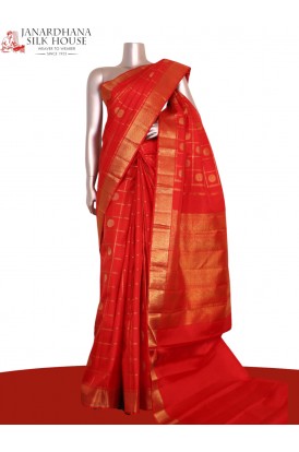 Pure Handloom Kanjeevaram Silk..