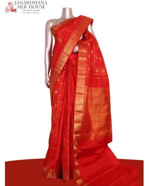 Pure Handloom Kanjeevaram Silk..