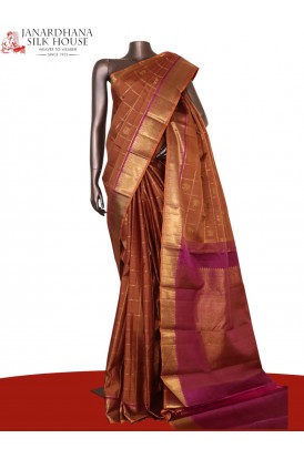 Pure Handloom Kanjeevaram Silk..
