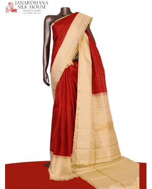 Pure Handloom Kanjeevaram Silk..