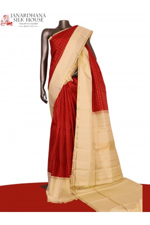 Pure Handloom Kanjeevaram Silk Saree