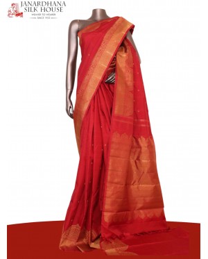 Pure Handloom Kanjeevaram Silk..