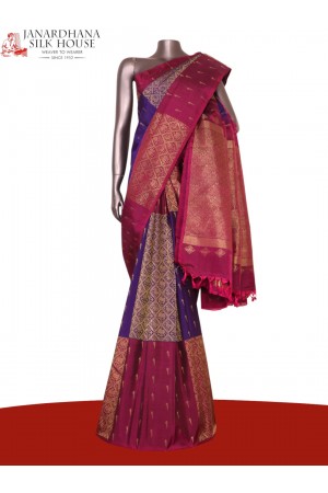 Pure Handloom Kanjeevaram Silk Saree
