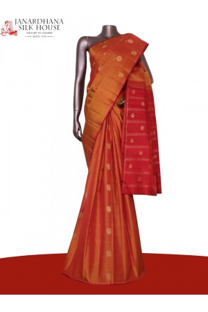 Pure Handloom Kanjeevaram Silk Saree
