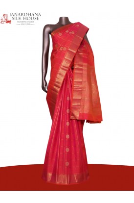 Pure Handloom Kanjeevaram Silk..