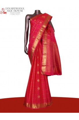 Pure Handloom Kanjeevaram Silk..