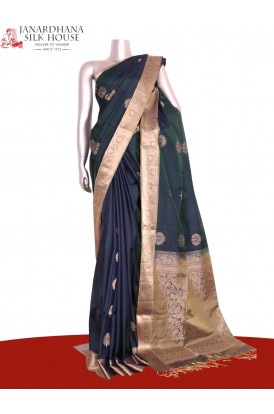 Designer Handloom Soft Silk Sa..