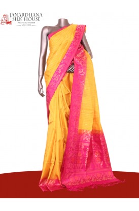 Designer Handloom Soft Silk Sa..
