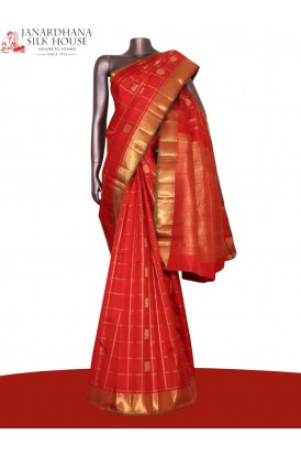 Pure Handloom Kanjeevaram Silk..
