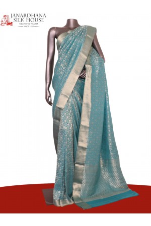 Exclusive Pure Crepe Silk Saree