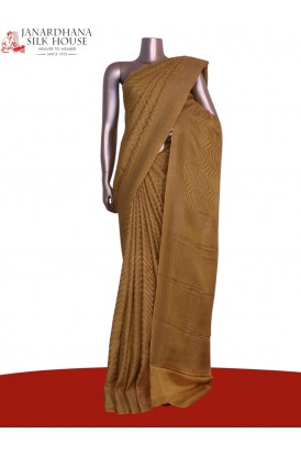 Exclusive Pure Crepe Silk Sare..