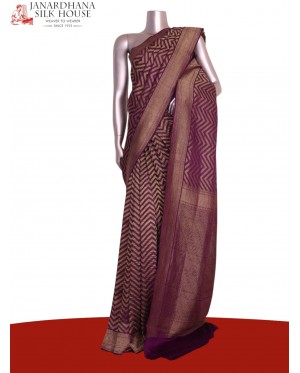 Exclusive Pure Crepe Silk Sare..