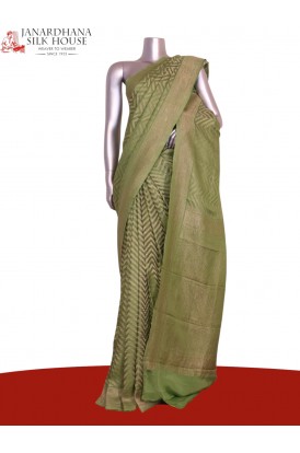 Exclusive Pure Crepe Silk Sare..