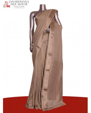 Exclusive Pure Crepe Silk Sare..