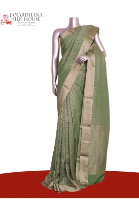 Exclusive Pure Crepe Silk Sare..