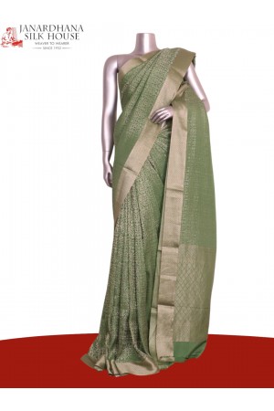 Exclusive Pure Crepe Silk Saree