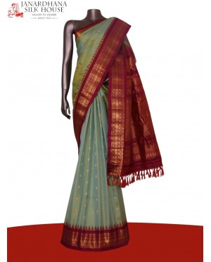 Exclusive Pure Gadwal Silk Sar..