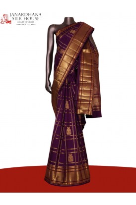Pure Handloom Kanjeevaram Silk..