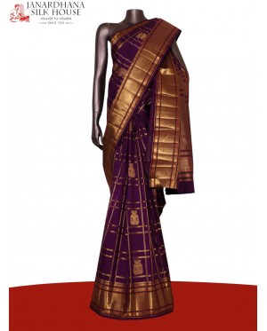 Pure Handloom Kanjeevaram Silk..