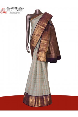 Pure Handloom Kanjeevaram Silk Saree