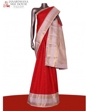 Pure Handloom Kanjeevaram Silk..