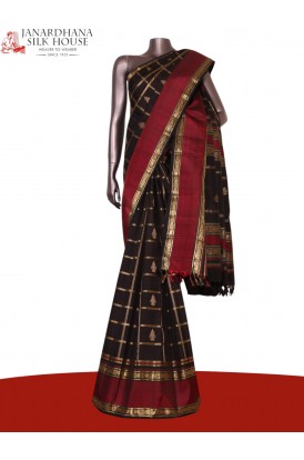 Pure Handloom Kanjeevaram Silk..