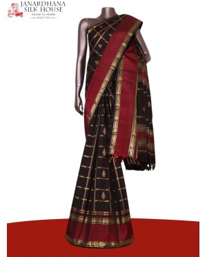 Pure Handloom Kanjeevaram Silk..