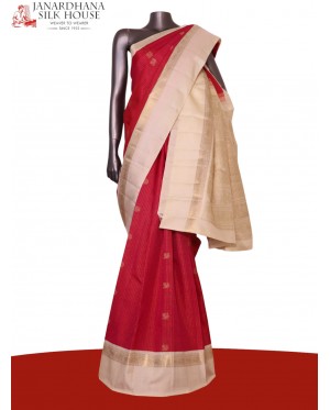 Pure Handloom Kanjeevaram Silk..